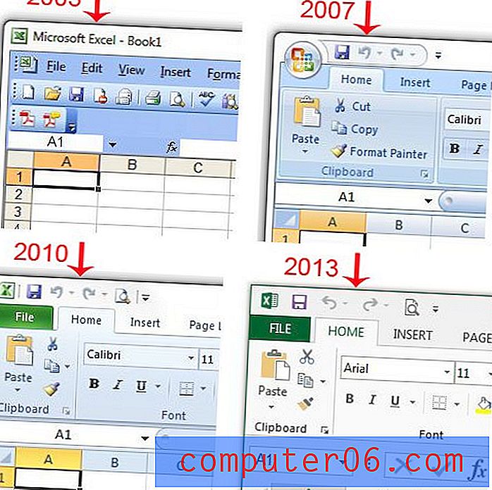 Kuru Microsoft Excel versiju es izmantoju?