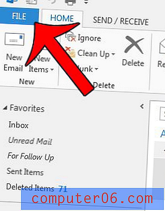 Jak wyłączyć podgląd załączników w programie Outlook 2013