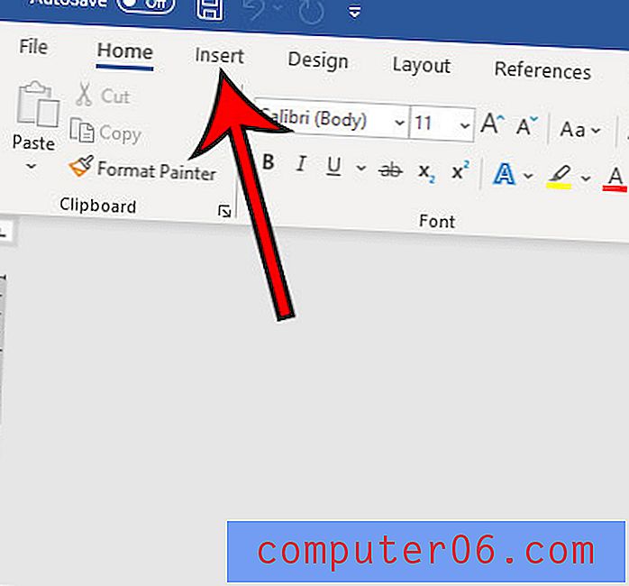 Excel invoegen in Word 2016