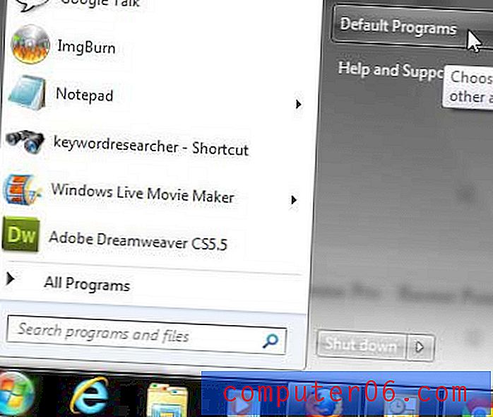 Kuidas peatada Windows 7 lingi avamist Microsoft Wordis