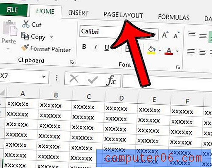 Drie manieren om op één pagina te passen in Excel 2013