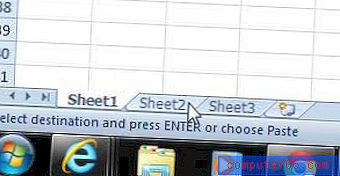 Slik sletter du et regneark i Excel 2010