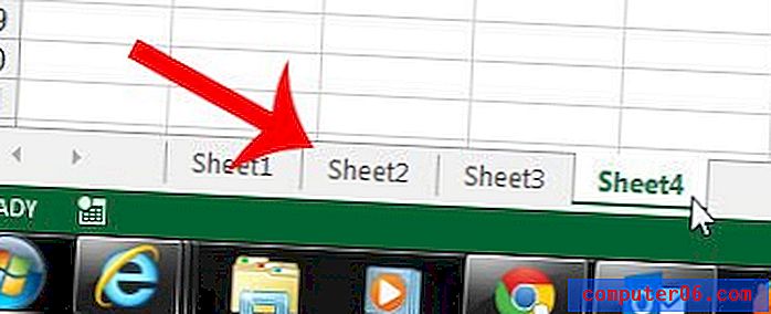 Excel 2013에서 워크 시트 탭의 이름을 바꾸는 방법