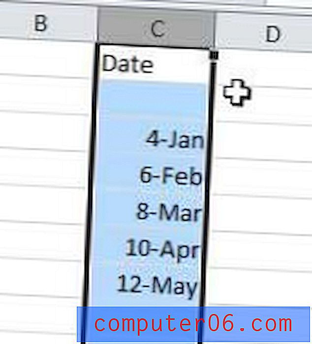 Slik endrer du datoformatet i Excel 2010