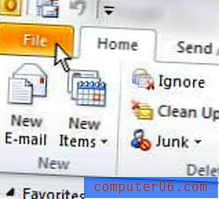 Kā sastādīt visus ziņojumus programmā Outlook 2010 vienkāršā tekstā