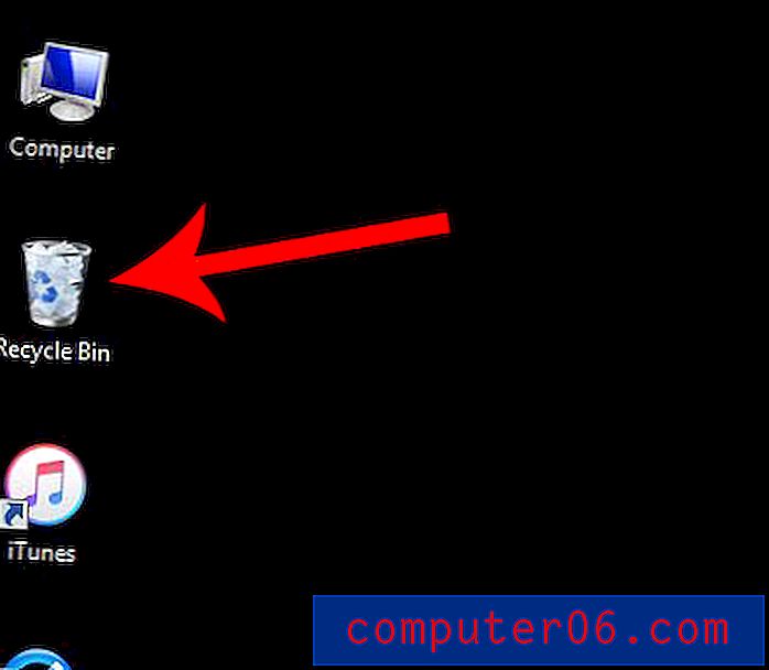 Kā atjaunot vienumus no Windows 7 atkritnes