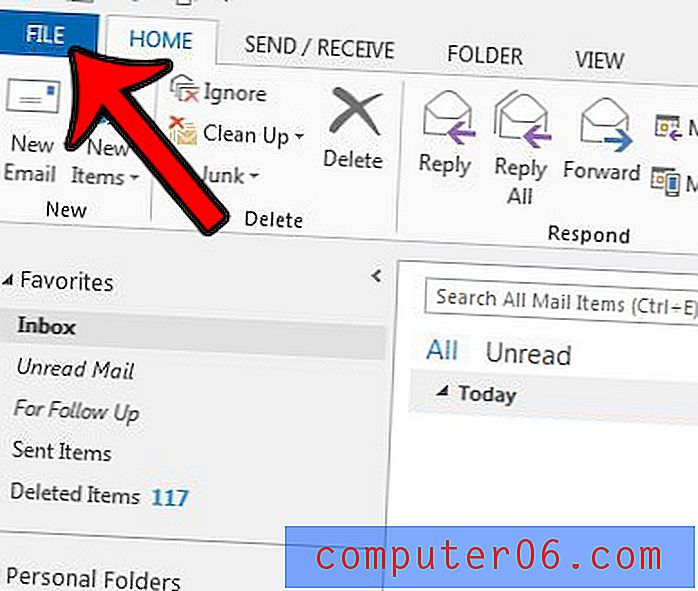 Cómo crear un correo electrónico desde una plantilla en Outlook 2013