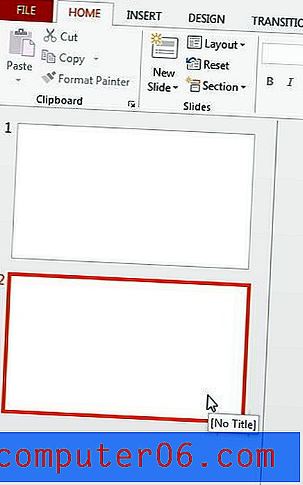 Come aggiungere un'immagine di sfondo in Powerpoint 2013