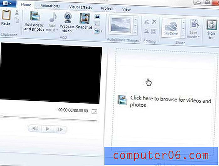 Kako se pridružiti datotekama videoisječaka u programu Windows Live Movie Maker