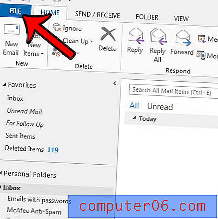 Jak zakázat hardwarovou grafickou akceleraci v aplikaci Outlook 2013
