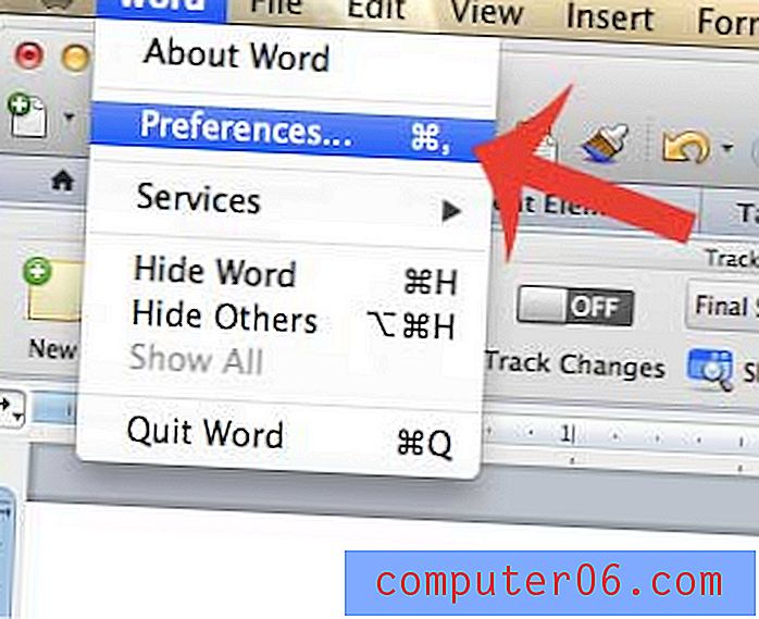 So schützen Sie ein Word für Mac 2011-Dokument mit einem Kennwort