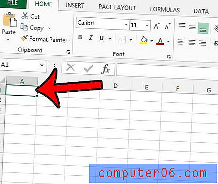 Kā izveidot aizzīmju sarakstu šūnā programmā Excel 2013