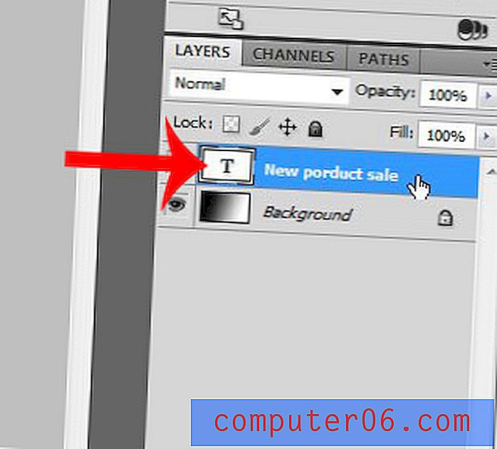 Tekst bewerken in Photoshop CS5