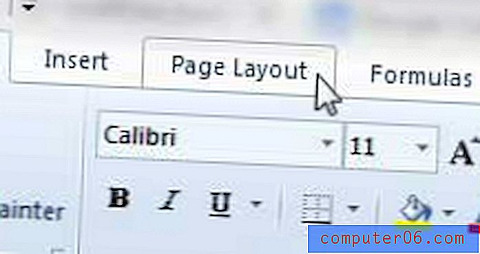Excel 2010에서 인쇄 된 모든 페이지의 왼쪽에 열을 반복하는 방법