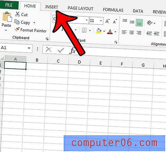 Esošās galvenes mainīšana vai rediģēšana programmā Excel 2013