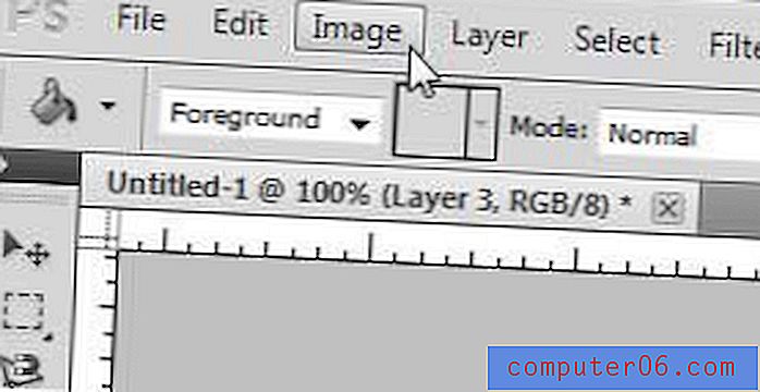 Kā nomainīt RGB uz CMYK Photoshop CS5