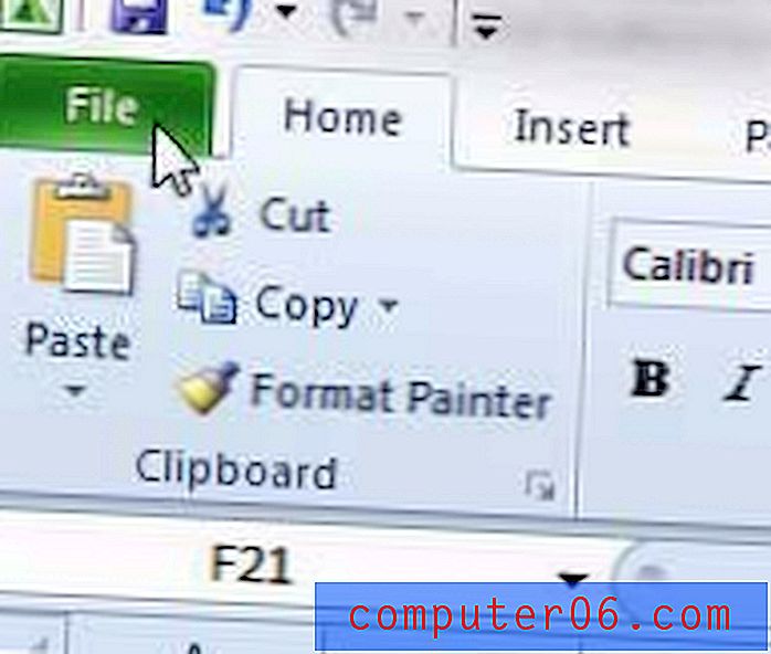 Kā saglabāt kā PDF failu programmā Excel 2010