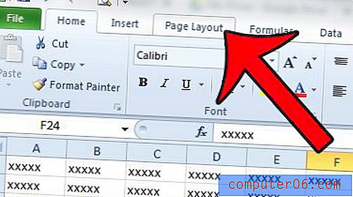 Kā noņemt visus lappušu pārtraukumus programmā Excel 2010