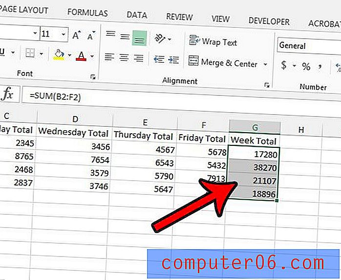 Come raddoppiare la sottolineatura in Excel 2013