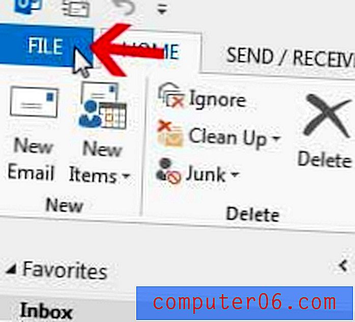Kā mainīt noklusējuma fontu programmā Outlook 2013