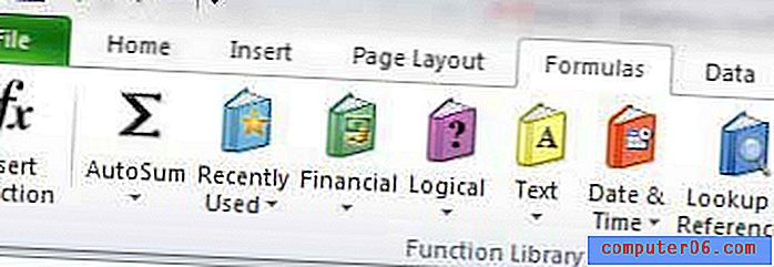 Deaktiver formeloppdateringer i Excel 2010