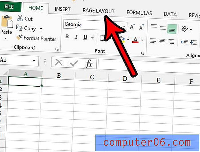 Kā nomainīt lappušu secību programmā Excel 2013