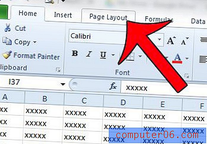 Come rimuovere un piè di pagina in Excel 2010