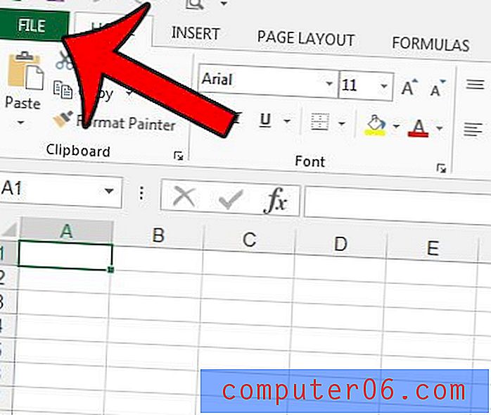 Kako popraviti spor kursor u programu Excel 2013