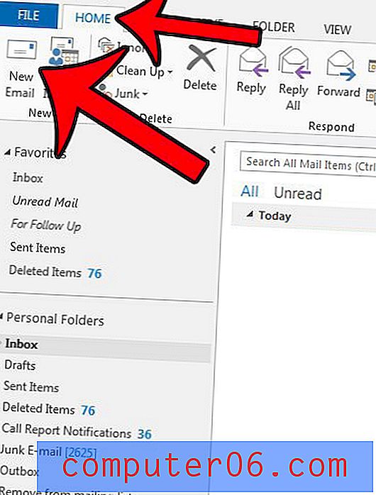 Jak nastavit prioritu e-mailu v aplikaci Outlook 2013