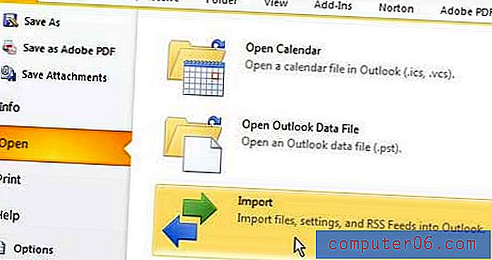 Jak importovat seznam Excel do kontaktů aplikace Outlook