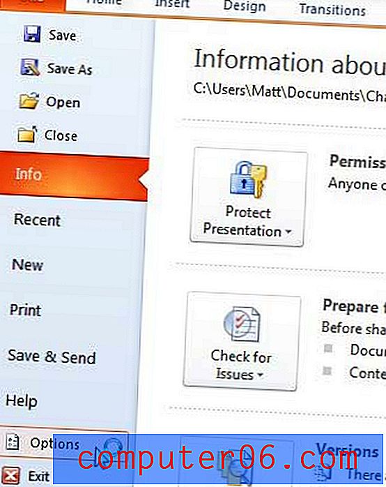 Powerpoint 2010'da Siyah Ekran Yerine Son Slayt İle Son