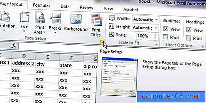 Kako ponoviti retke u programu Excel 2010
