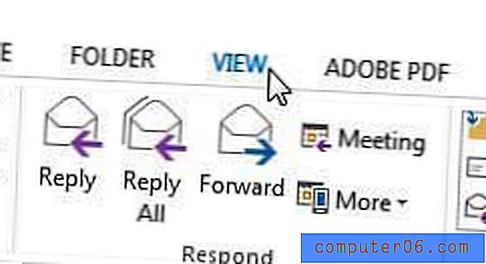 Kako grupirati e-poštu putem razgovora u programu Outlook 2013