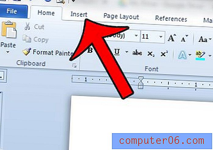 Comment ajouter une image à un en-tête dans Word 2010