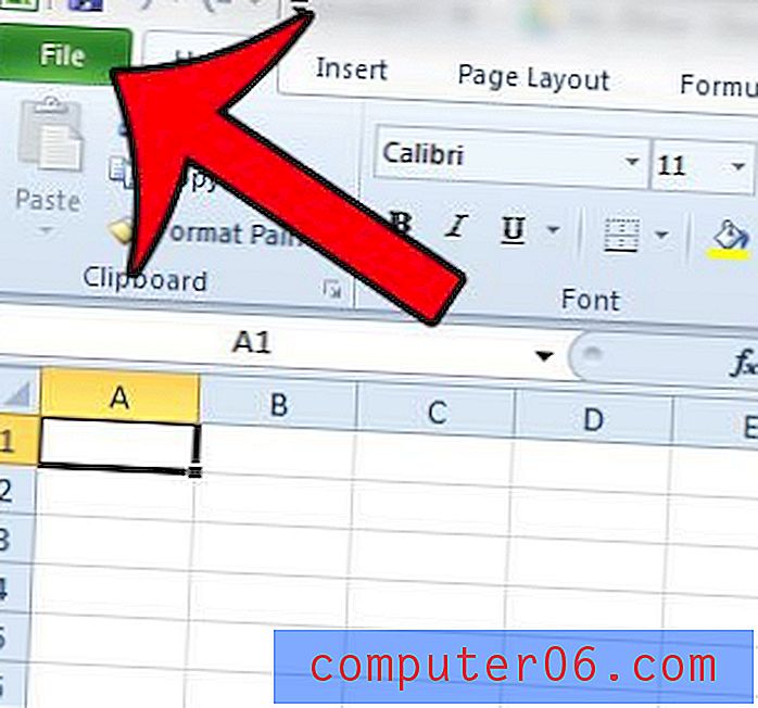 Kako ukloniti dodatak iz Excela 2010
