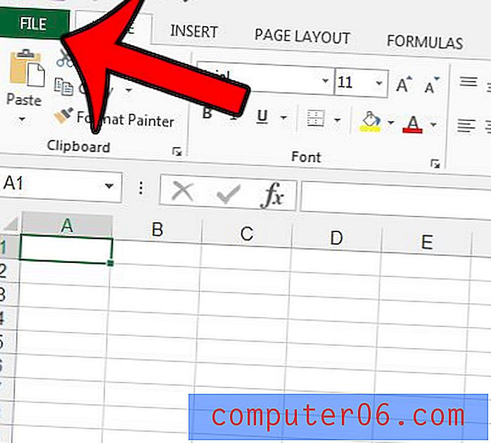 Excel 2013의 개발자 탭은 어디에 있습니까?