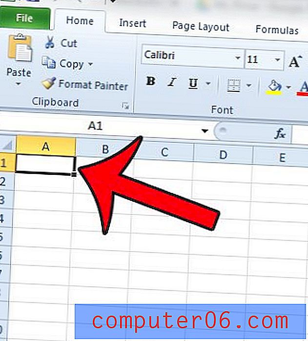 Kā šūnai pievienot pašreizējo datumu programmā Excel 2010