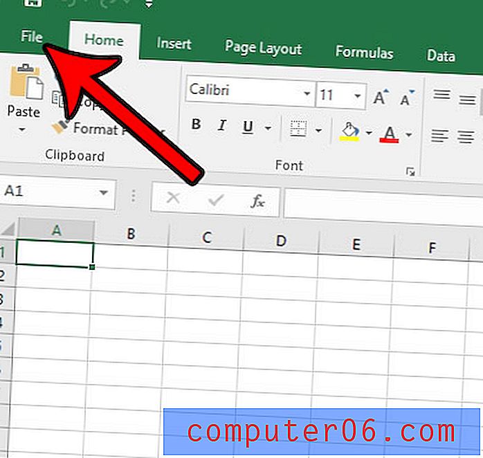 Kako promijeniti naziv kartice s vrpcom u Excelu 2016
