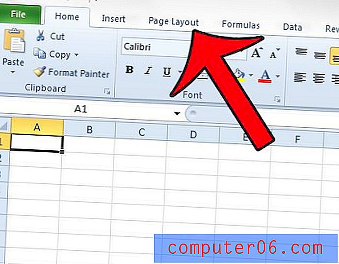 Cómo cambiar el tamaño de página en Excel 2010