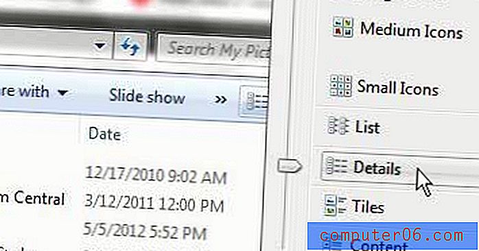Kako mogu dobiti Windows Explorer da prikazuje detalje prema zadanim postavkama