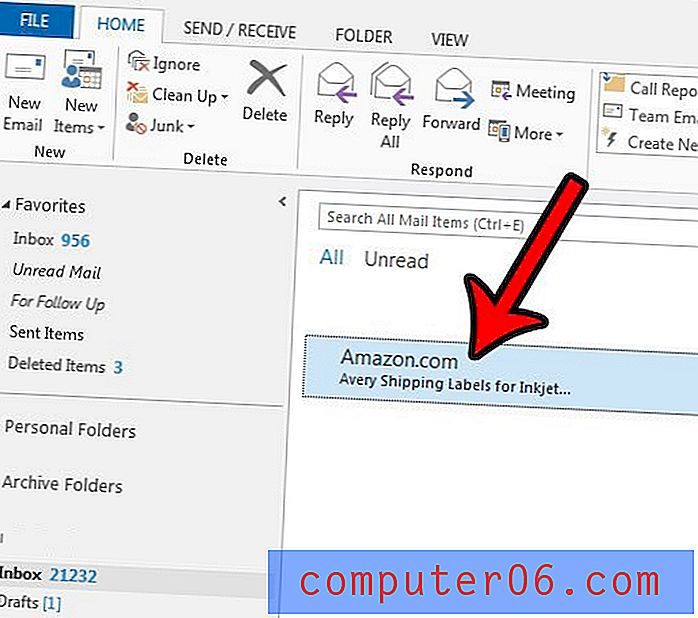 Jak zignorować konwersację e-mail w programie Outlook 2013