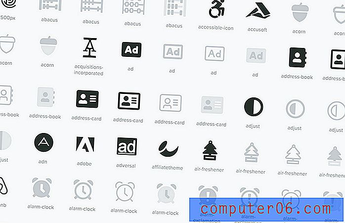 Kas ir ikonas fonts?  (Un kā to izmantot)