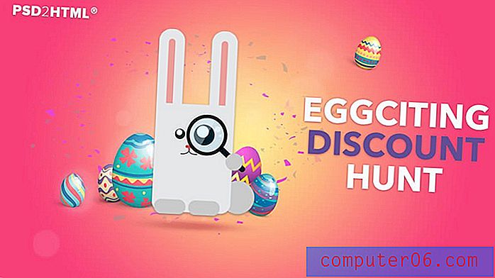 Velikonoční vajíčko PSD2HTML