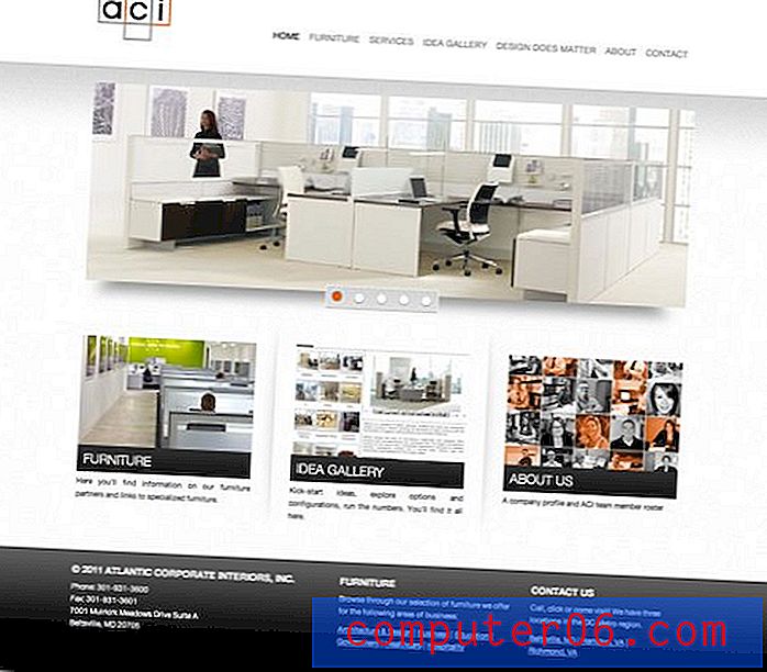 Webdesign-Kritik Nr. 72: Atlantic Corporate Interiors