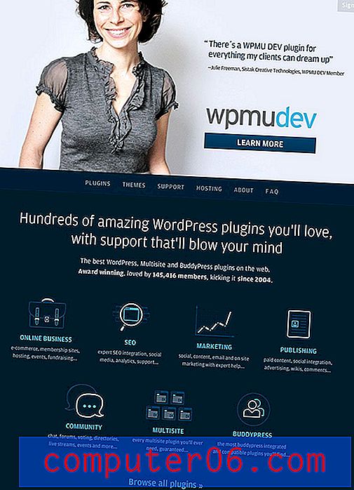 Crítica de diseño web # 95: WPMU DEV