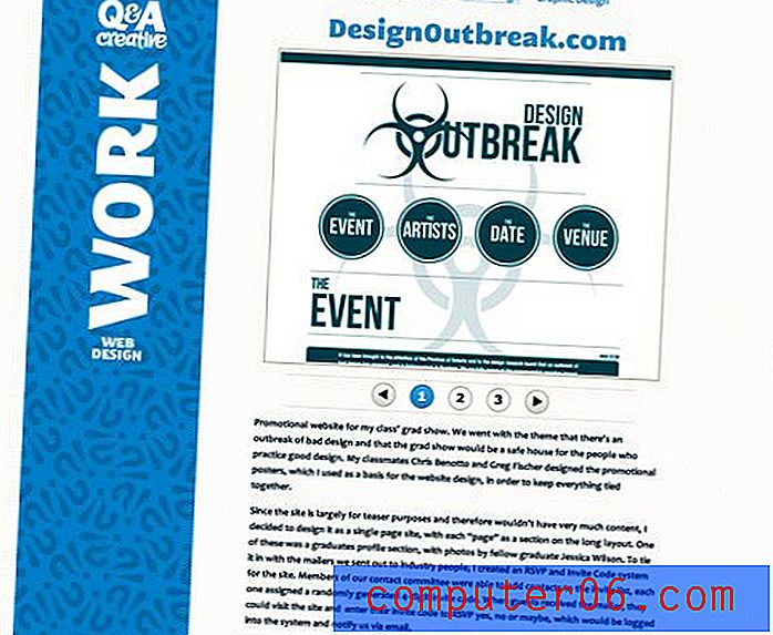 Kritérium webového designu č. 63: Q & a Creative