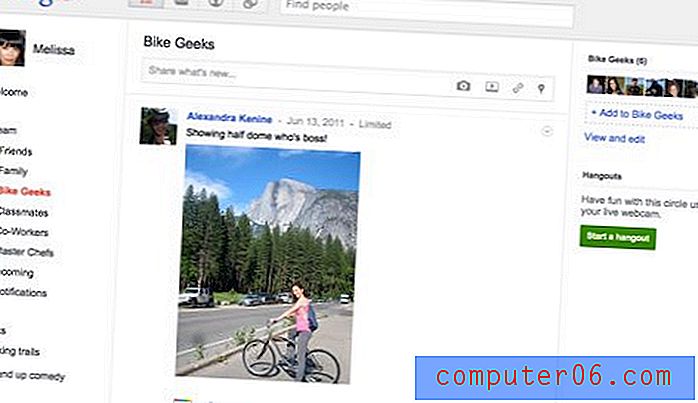 특별한 웹 디자인 비평 : 새로운 Google+