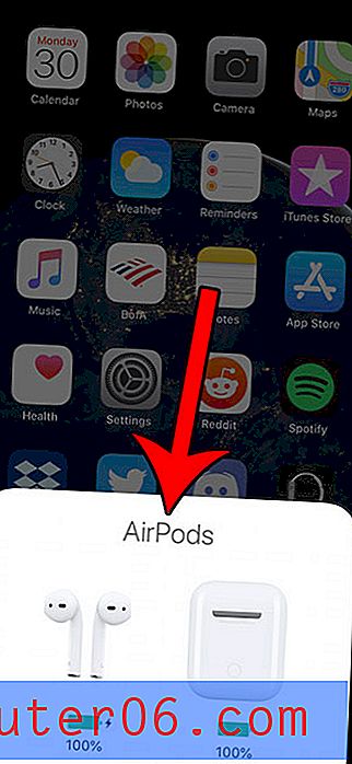 Anzeigen der verbleibenden Akkulaufzeit auf Apple Airpods