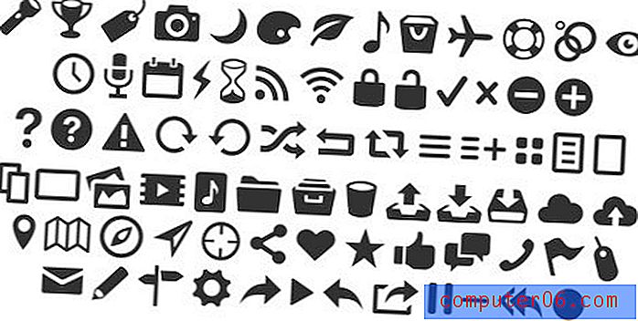 Седмични безплатни файлове: 12 безплатни шрифта с икони, идеални за уеб дизайн