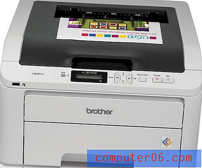 Как да рестартирате ръчно тонер касета на принтер Brother HL-3075CW